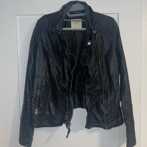 Abercrombie & Fitch Faux Leather Jacket